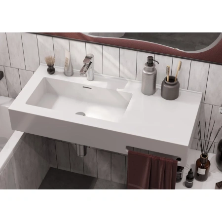Раковина 100x45 см Акватон Квадро Про 1A733331QA01L