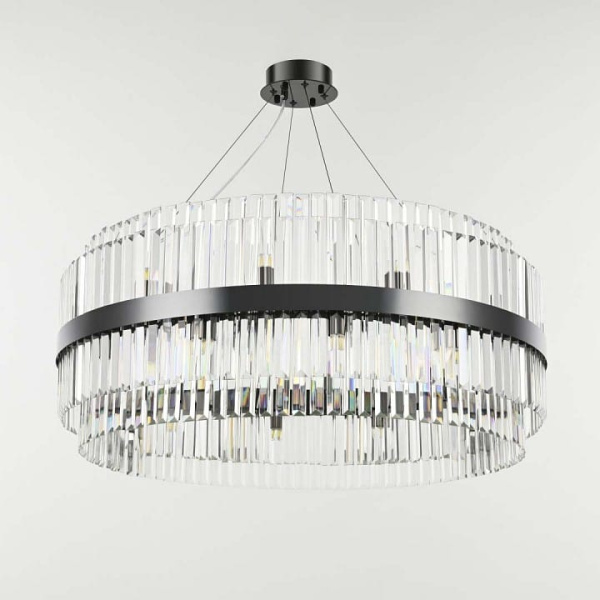 Подвесная люстра Arte Milano Белладжо 440110.840.24.G9.C1 BK