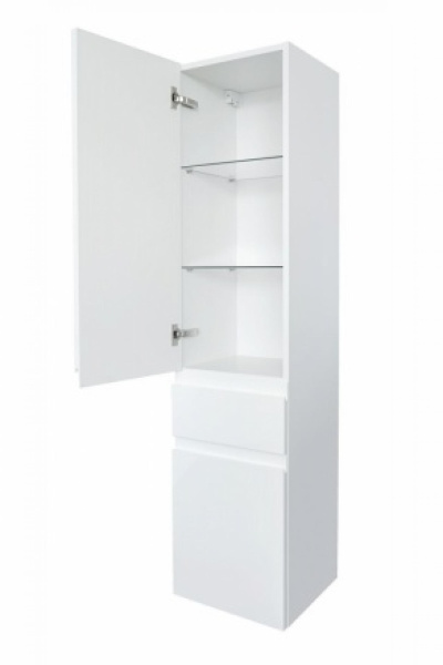 Шкаф-пенал 35 см Jacob Delafon Madeleine EB2069G-J5 левый блестящий белый