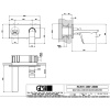 Смеситель для раковины Gessi Rilievo 59092#031