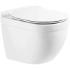 Унитаз подвесной BelBagno Senso-R BB017CHR безободковый, белый