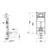 Инсталляция для унитаза Duravit DuraSystem WD1029000000/WF1202000010