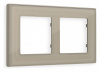 Рамка на 2 поста Ambrella Volt Arctic AF580362
