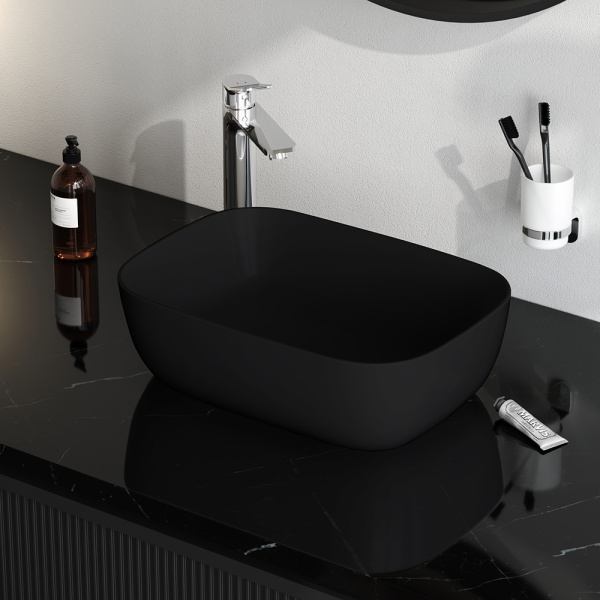 Раковина AM.PM Func 45 M8FWCC10450BM черная матовая