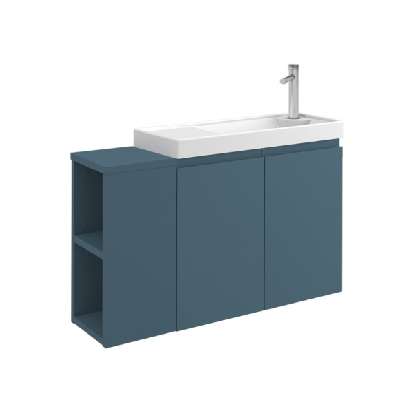 Шкаф навесной Orka Ferla 20 3005974 синий матовый