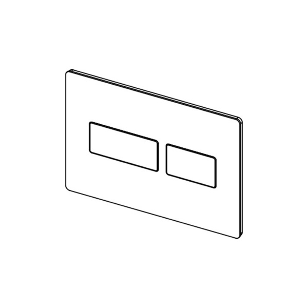 Клавиша смыва TECE Solid 9240436 латунь с текстурой ромбы