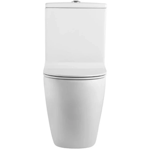 Унитаз-компакт Orange C05-000w с сиденьем микролифт, белый глянец