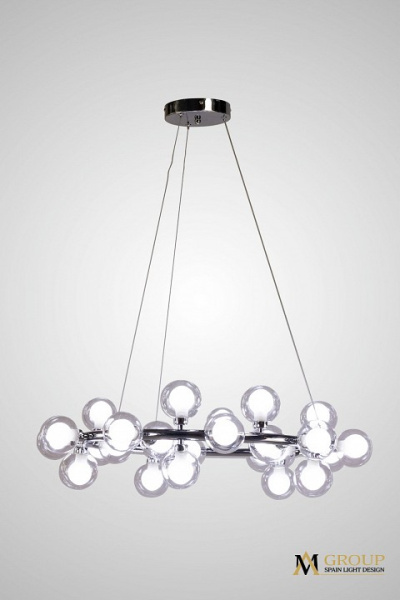 Подвесная люстра AM-Group AM470 AM470 D700 CHROME