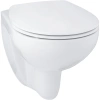 Унитаз подвесной Grohe Bau Ceramic 39427000 безободковый, альпийский белый