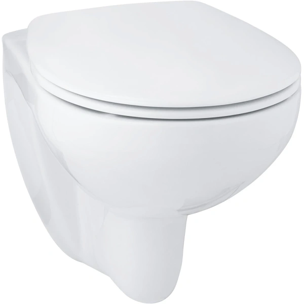 Унитаз подвесной Grohe Bau Ceramic 39427000 безободковый, альпийский белый