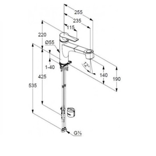 Смеситель для кухни Kludi Mix 329450575