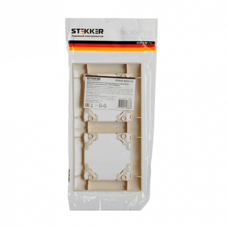 Рамка на 2 поста Stekker Эрна Элегант 49667