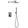 Душевой комплект Abber Daheim AF8219NG никель