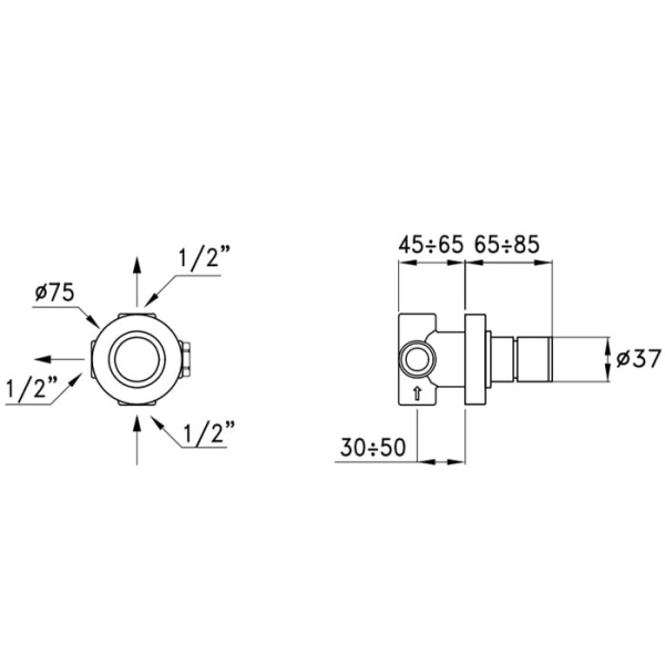 Переключатель Stella Bamboo BT 01202 CR00