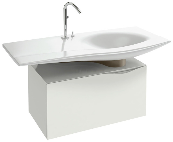 Тумба под раковину Jacob Delafon Stillness 81 EB2002-G1C Белый Блестящий Лак
