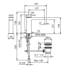 Смеситель для раковины Fantini Mare 51 02 V004F