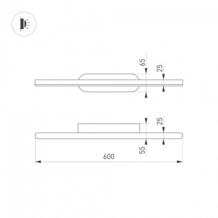 Подсветка для зеркала Arlight TENERO 035321