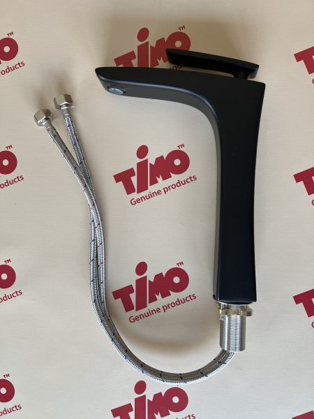 Смеситель для раковины Timo Helmi 4011/03F черный