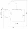 Бра Eurosvet Pearl 101013 латунь/перламутр