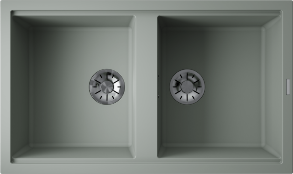 Кухонная мойка Omoikiri Kitagawa 86-2 4993731 зеленый ветер