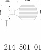 Бра Velante 214-501-01
