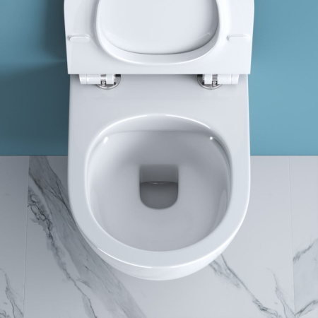 Чаша подвесного унитаза BelBagno Sfera-R BB046CHR
