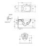Подвесной унитаз Globo Argento GEAS2BI белый