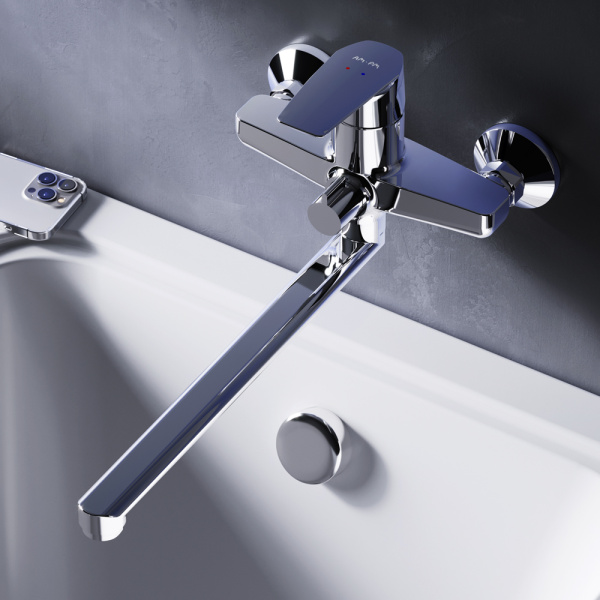 Смеситель для ванны и душа AM.PM Gem F90A90000