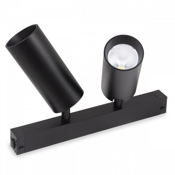 Светильник на штанге AM-Group SMART CYLINDER AM528 BK-220V-2X10W SMART