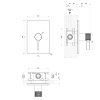 Смеситель для раковины Gessi Inciso 58061#149
