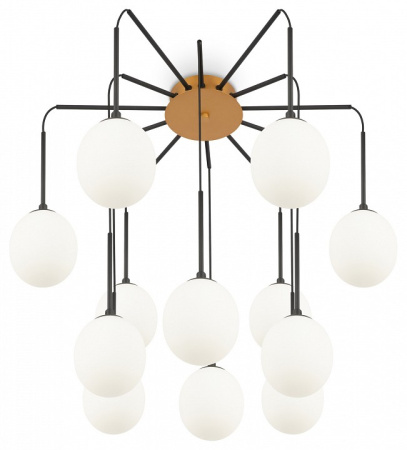Потолочная люстра Maytoni Бранч MOD176PL-12G