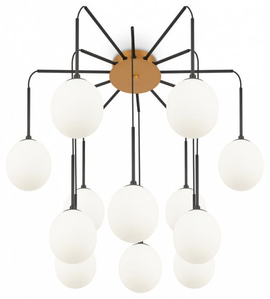 Потолочная люстра Maytoni Бранч MOD176PL-12G