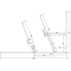 Каркас для ванны Cersanit Kaliope RW-KALIOPE*153