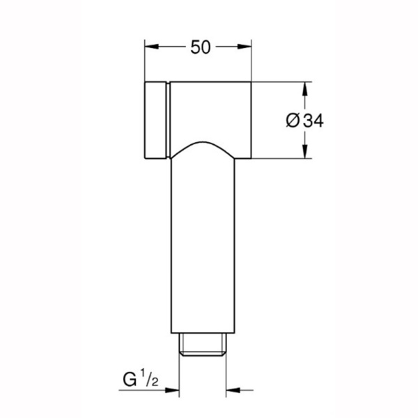 Гигиенический душ Kludi 7343439-00