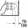 Чаша напольного унитаза Duravit P3 Comforts 2167090000 безободковый