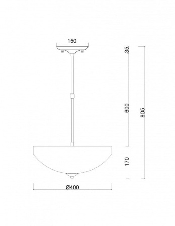 Светильник на штанге MyFar Ceiling MR1526-4C