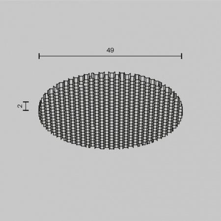Сотовый фильтр Maytoni Focus Led HoneyComb-D47