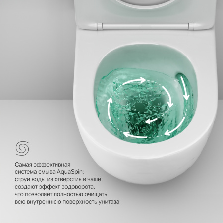 Унитаз подвесной AM.PM Like C801900SC с сиденьем