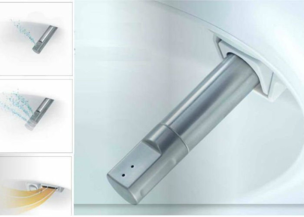 Подвесной унитаз Duravit DuraStyle 2542590000 безободковый с функцией биде