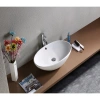 Раковина-чаша CeramaLux D1104 63x41,5 см, накладная, белый