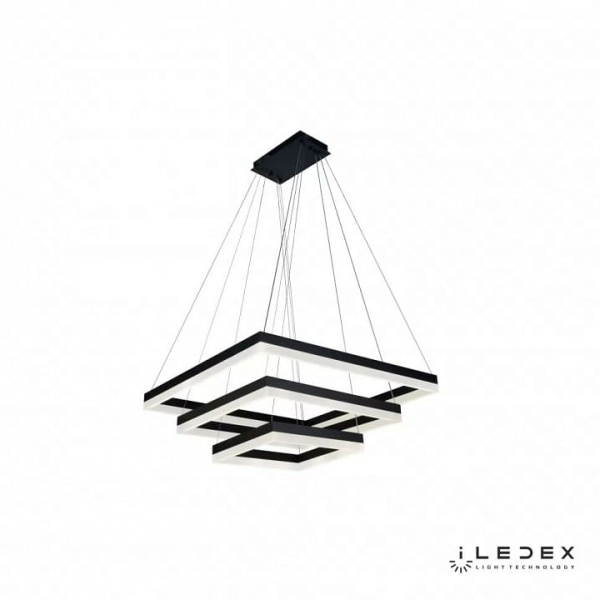 Подвесной светильник iLedex Twins D0319-3 (400x600x800) BK