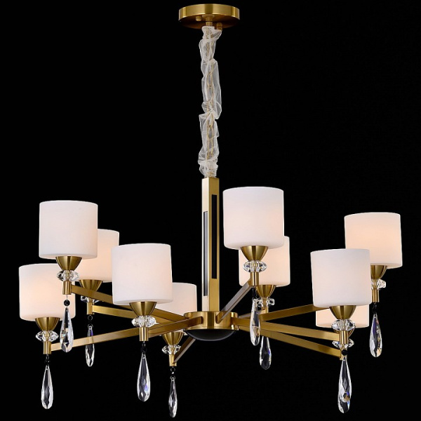 Подвесная люстра ILLUMICO IL5182 IL5182-10PLS-29 BRASS KELTIC