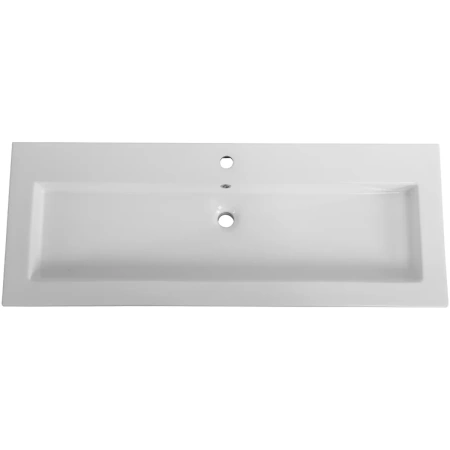 Раковина Cezares CZR-8070-120 121x46 см, накладная, белый