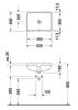 Раковина Duravit Starck 3 0305490000