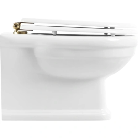 Унитаз подвесной BelBagno Boheme BB115CH безободковый, белый