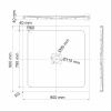 Динкель (Dinkel) 58T03 Душевой поддон