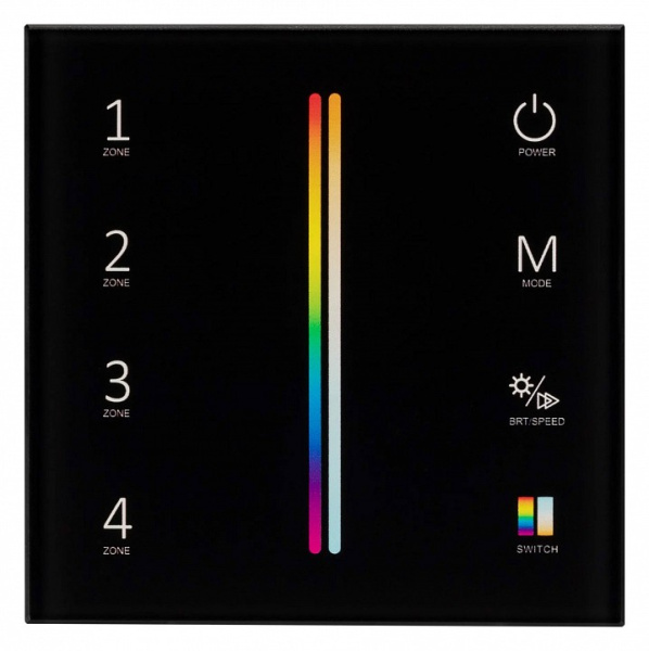 Панель-регулятора цвета RGBW сенсорный накладной Arlight SMART 28310