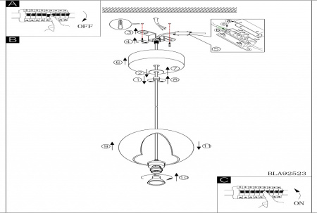 Подвесной светильник Eglo Pratella 92523