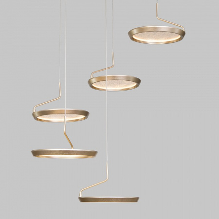 Подвесной светильник Eurosvet Crespella 90034/6 золото