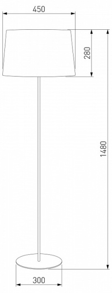 Торшер TK Lighting Maja 2919 Maja